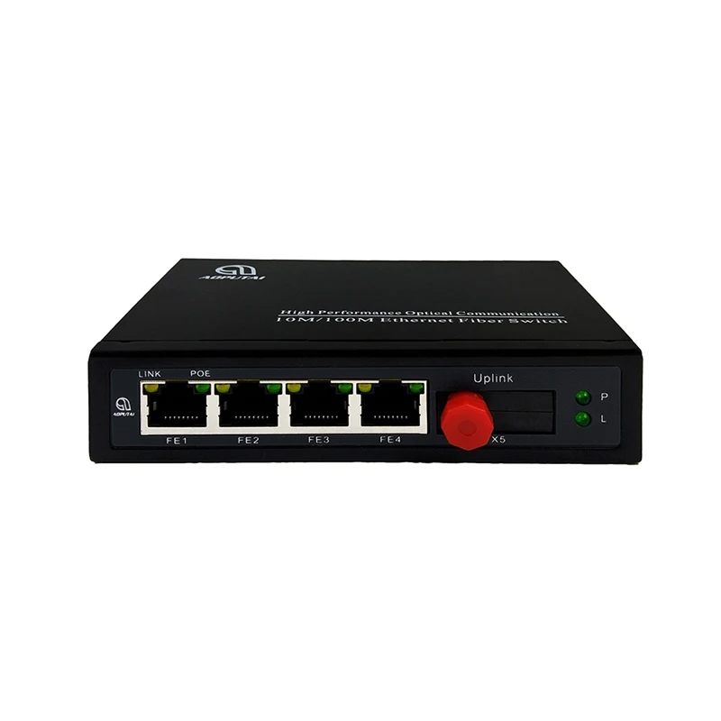 

3 port poe switch 4 RJ45 10/100 poe port network switch