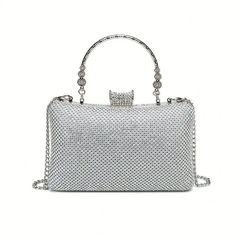 

2020 New Crystal Women Bling Evening Clutch Bag Designer Handbag Lady Party Wedding Clutch Purses