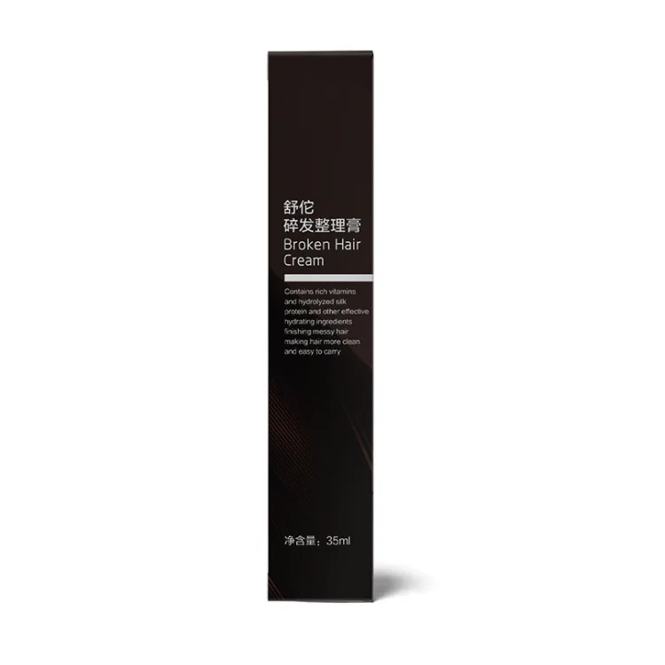 

Custom slick hair finishing styling cream, Black