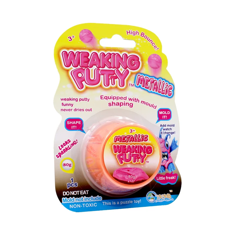 
SISLAND Trending Hot Products Modeling Clay Temperature Changing Bounce Mud Glass Putty 