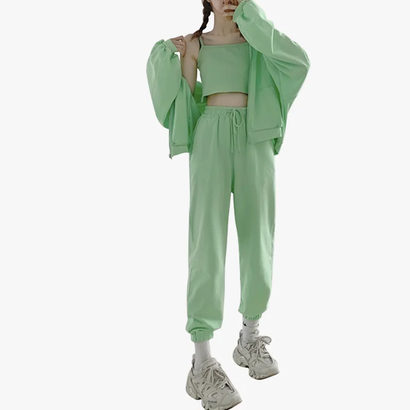 

Outdoor Workout Women Fitness Wear Tight Apparel jogger set active wear jogger set active wear women's sleepwear