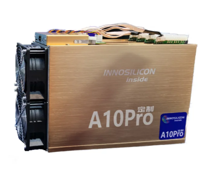 

2021 New Stock innosilicon A10 Pro 7G 750mh A10 PRO + 7G ETH miner mining machine with PSU fast shipping