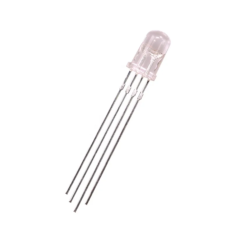 Ekinglux 5mm Rgb Led Light Emitting Diode 5mm Round Led Rgb Led Diode ...