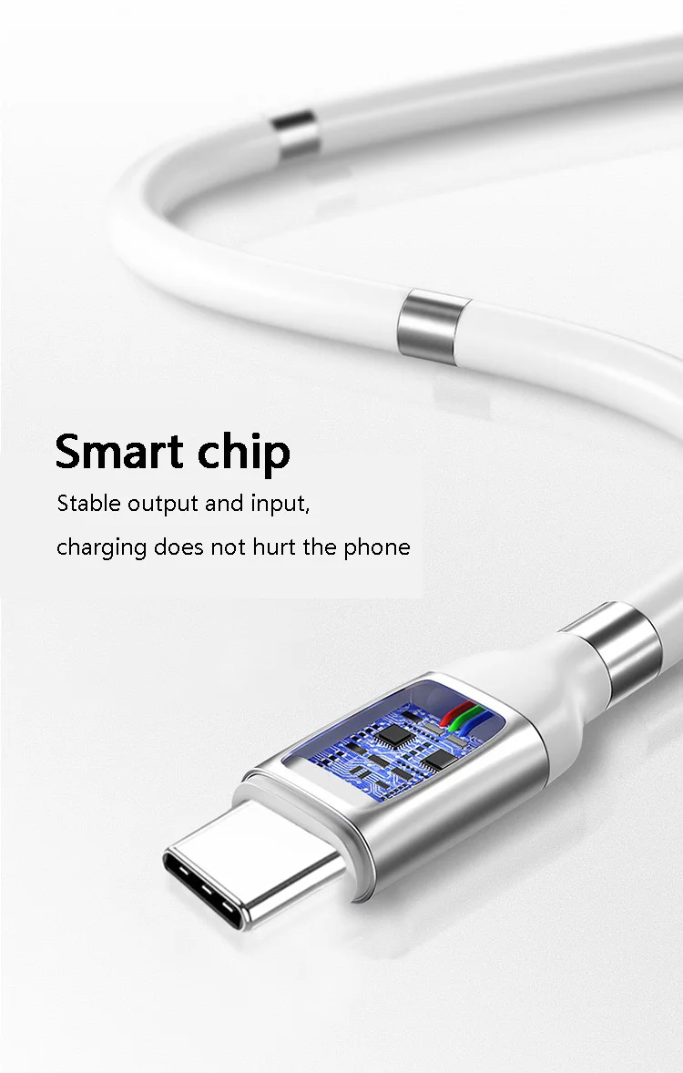 Hot sale Supercalla portable 2.4A fast charging micro magnetic usb data charging cable - ANKUX.COM