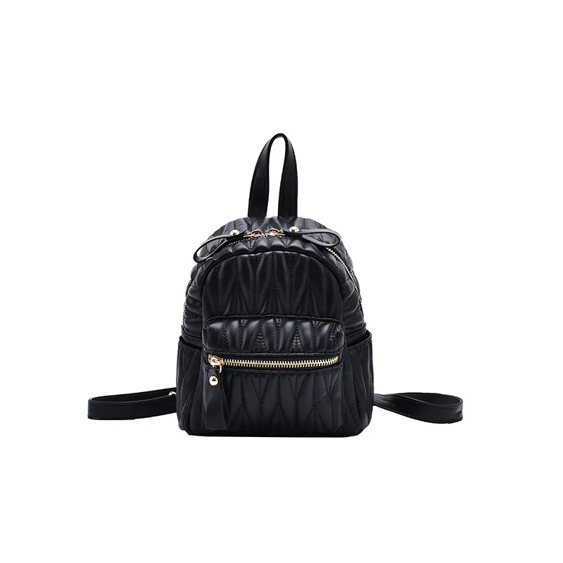 

Quilted backpack Waterproof Vintage for Women Leather Handbag Women Backpack Bag