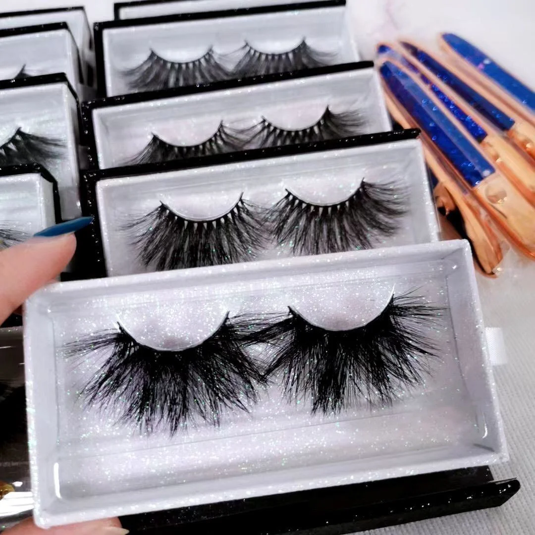 

Mink Eyelash Lashes 3D Packaging Label Box Extension Vendor Private Wholesale Custom Lash Silk Magnetic Eyelashes, Black color