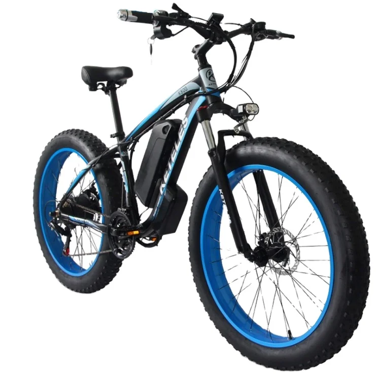 

best-configured 48V 1000W abike fat tire 350Watt electric bicycle, Black red