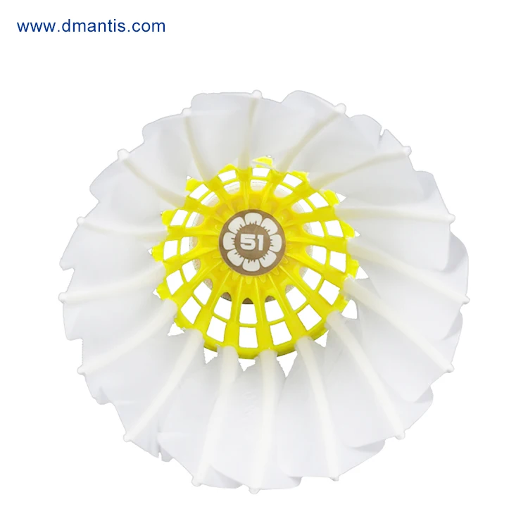 Dmantis Brand D51 Patent Products 3in1 Badminton Shuttlecocks Only One Original Factory in the World Supply
