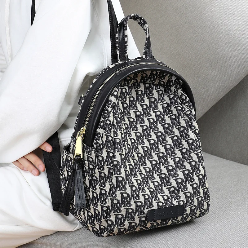 

New Fashion Printing Backpack Women Canvas Casual School Bag
