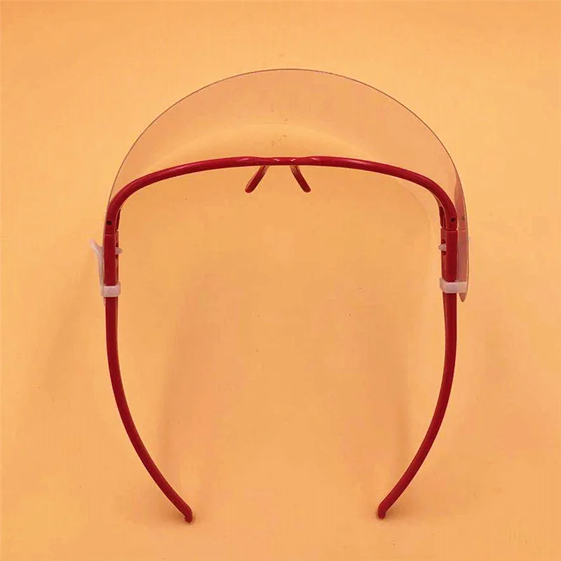 可重复使用的面罩透明透明塑料面罩