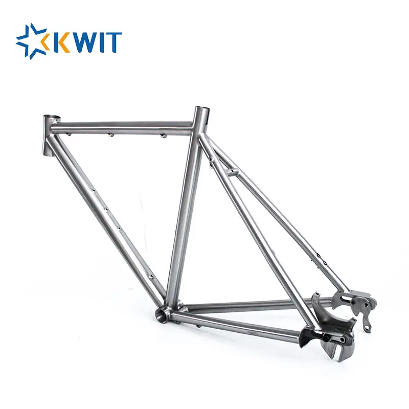 

New Product High Quality Titanium MTB Road Bike Frame With Disc Brake