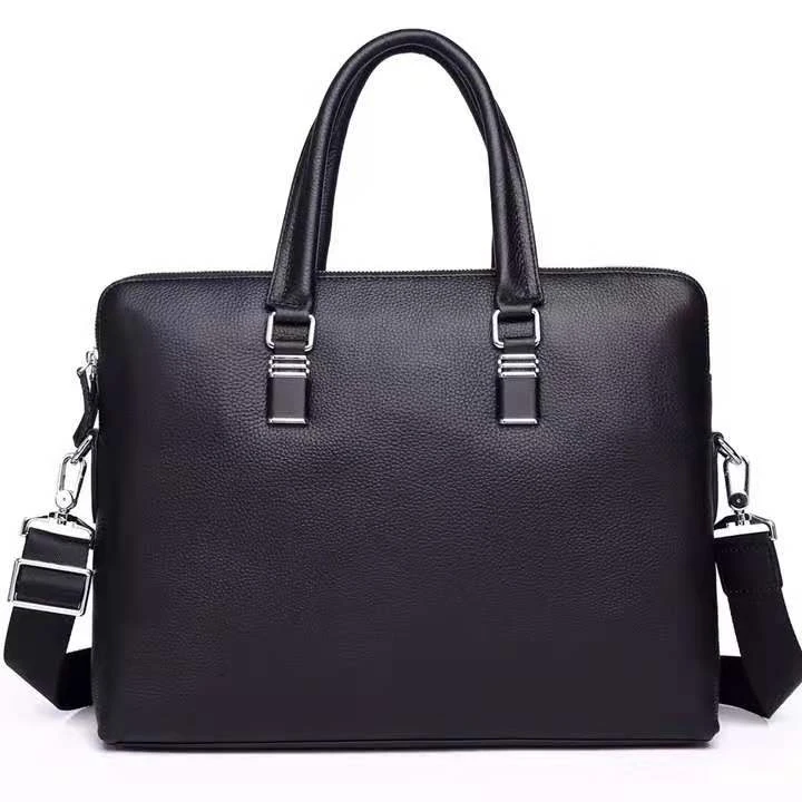 

2021 New Men's Leather Business Handbag Full Grain Cow Hide Briefcase Bag For Men