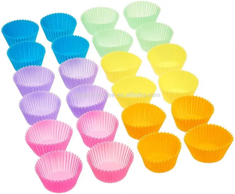 

Professional Supplier Beautiful Silicone Cake Mould,Silicone Mini Muffin Cup Sets