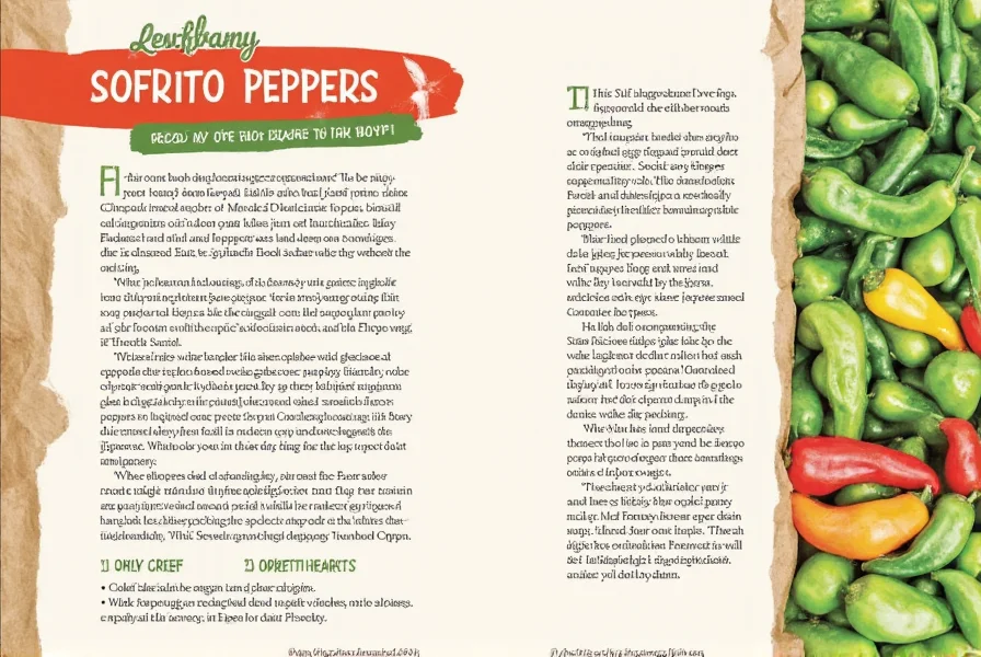sofrito peppers a flavorful guide for spice lovers and home chefs