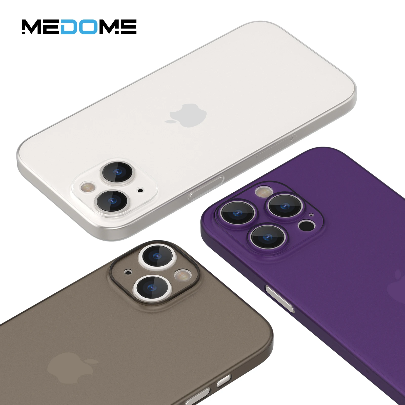 For iPhone 15 Case Medome Dropshipping Product 2023 Custom Clear Silicone Thin PP Luxury 11 12 13 14 Pro Max Mobile Phone Case