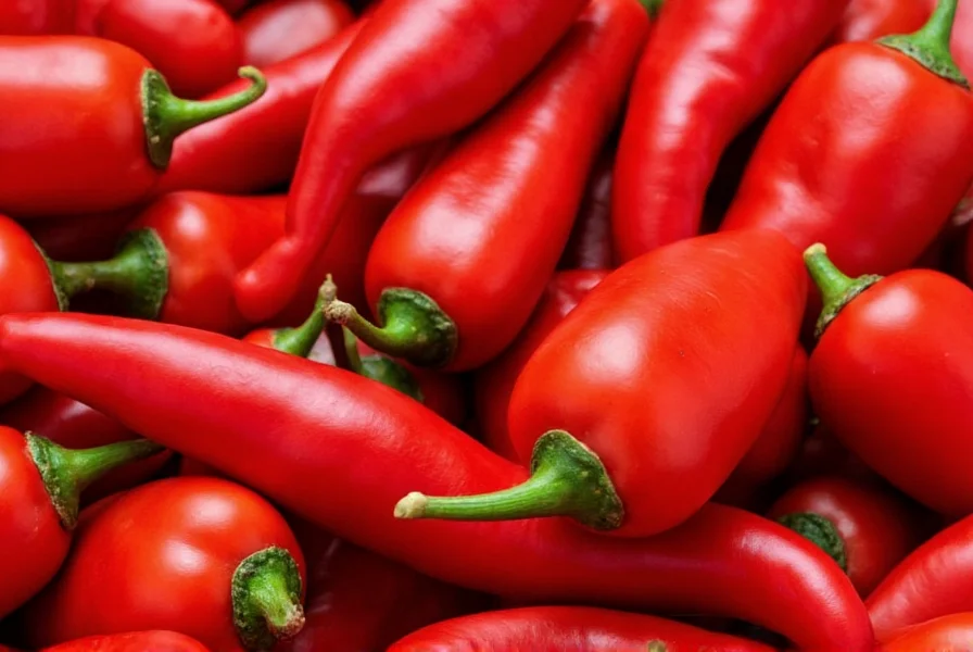 Close-up of cayenne pepper pods showing vibrant red color and texture for health benefits article