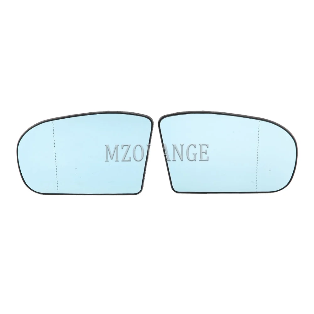 

Door Wing Rear View Rearview Mirror Glass Blue Glass Car Side Mirror Glass For Mercedes Benz W203 W211 2005 2006 2007 2008 2009