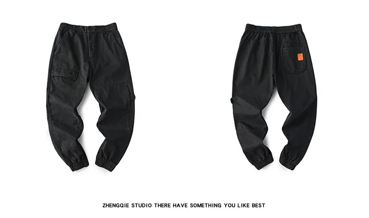 
2020 winter new product trousers casual overalls men 