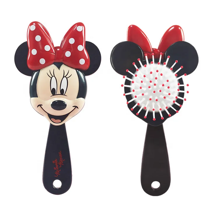 

Cartoon Mickey Minnie Hair Accessories Comb Children Girls Massage Hair Brush Scalp Care Air Cushion Comb