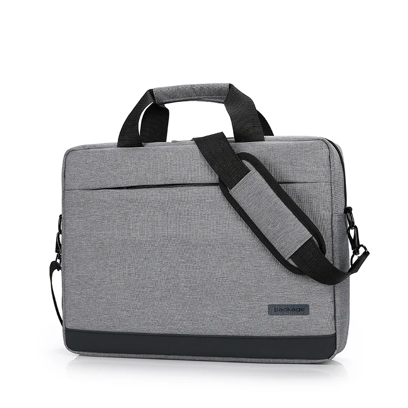 

Cheap Laptop Bag 14 15.6 Inch Briefcase Shoulder Bag Water Repellent Nylon Satchel Tablet Business Laptop Bag Carrying Handbag, Black , blue,red,light gray