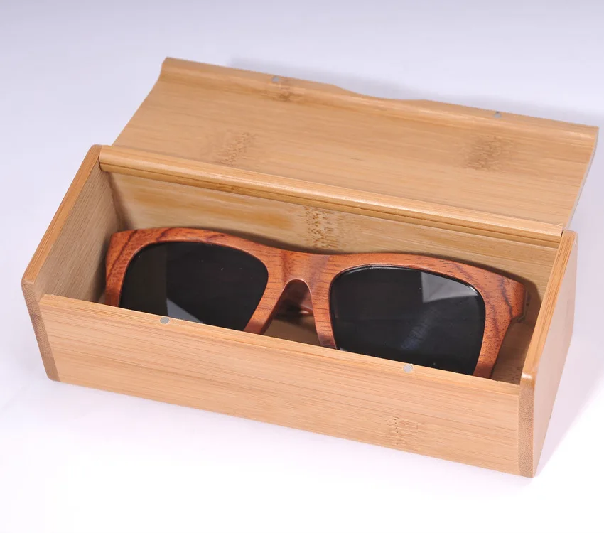 

Custom logo bamboo packaging box for wooden bamboo sunglasses, Bamboo color