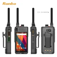 

digital model walkie-talkie UHF/VHF DMR Push to Talk smartphone support RFID & 2D scanner