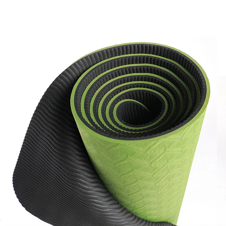

Custom Design Gym Sport Double Color Eco Friendly Yoga Mat