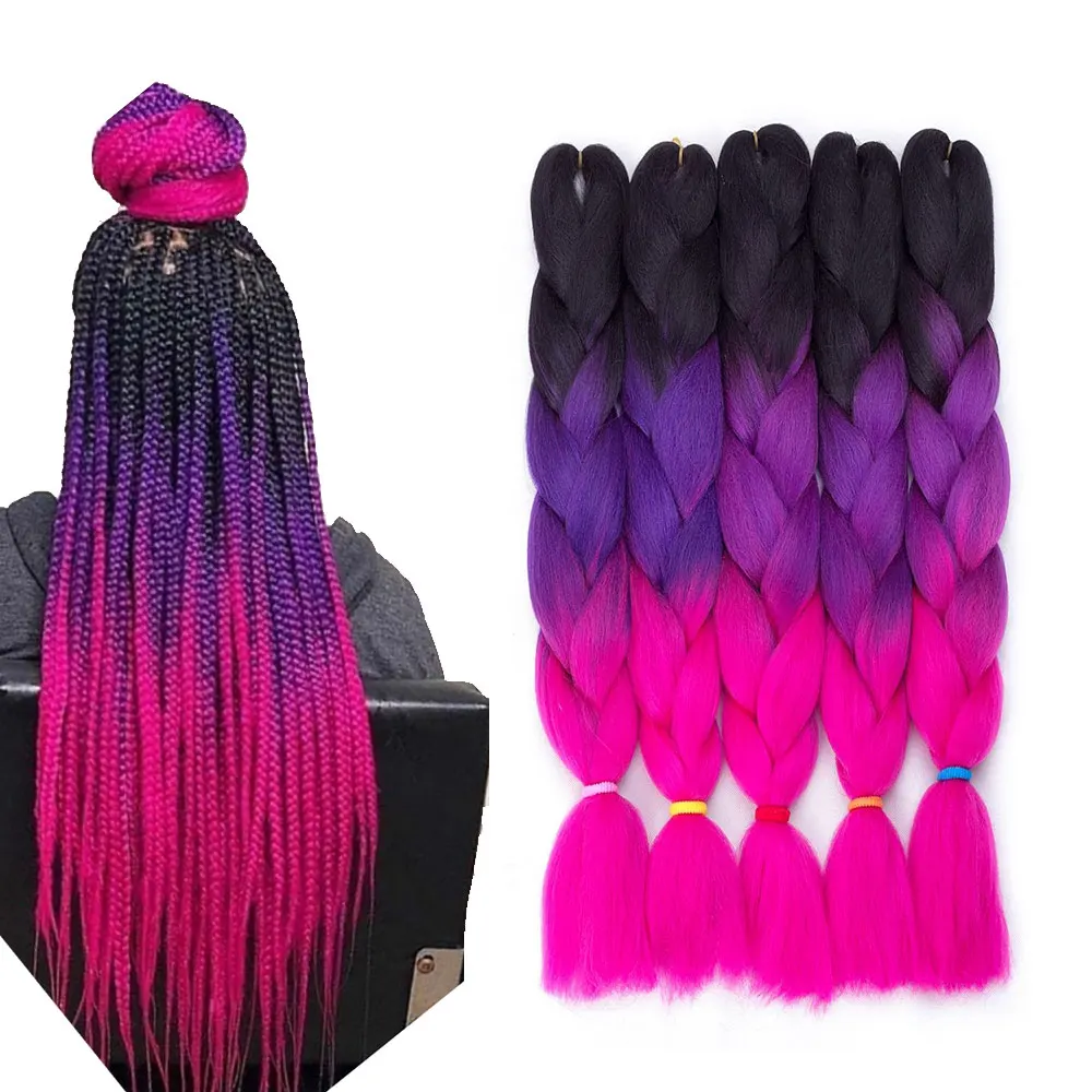 

Box Braids Hair synthetic hair weaves Synthetic Braiding Hair Extensions Jumbo Crochet Braids