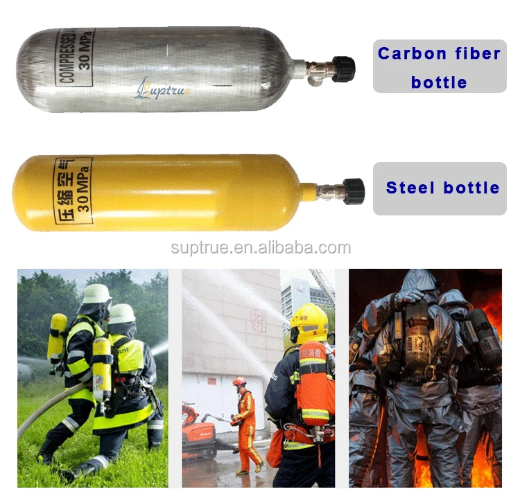 Scba Open-circuit Positive Pressure Breathing Apparatus With Fire ...