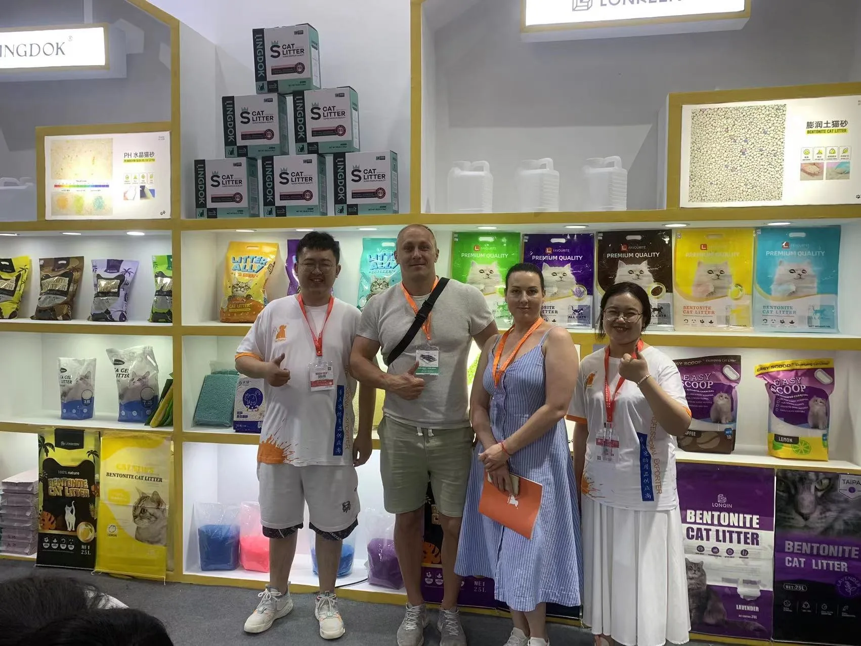 Xingtai Jinyu Pet Products Co., Ltd. Bentonite Cat Litter, Tofu Cat