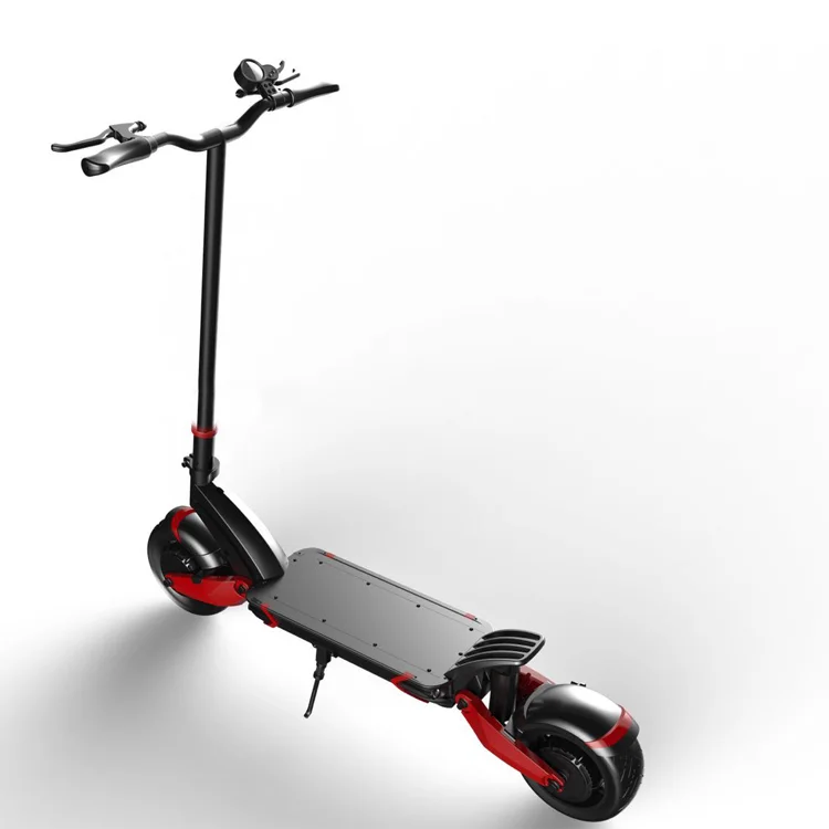 

Factory direct sales new zero 10x 10 inch off road electric scooter with 1200W*2 dual motor sport electric scooter for adult, Black