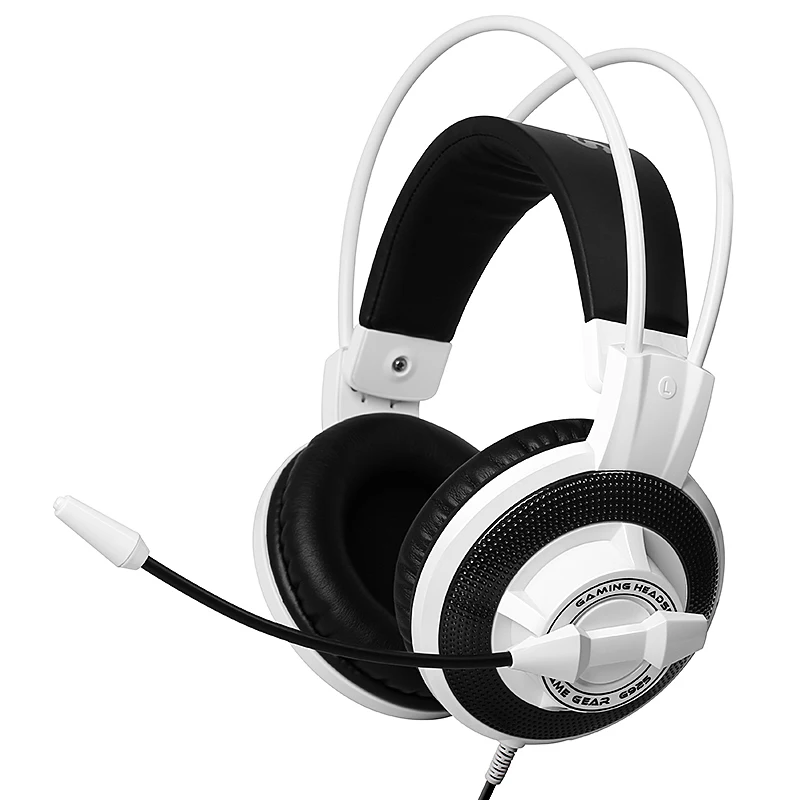 

Somic G925 3.5mm Wired Over Ear Gaming Headset Headphone, Black/ orange/ white
