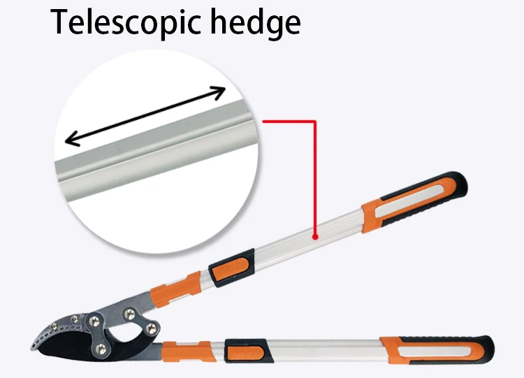 One99 Best Looping Shears Garden Harvester Shears Orange Telescopic