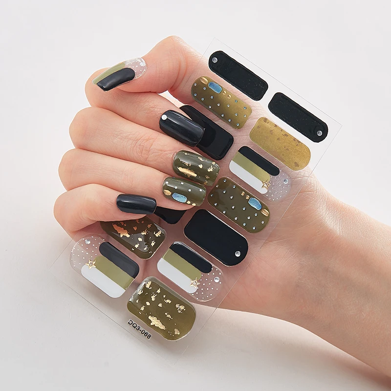 

Fashion Full nail stickers For Women DIY Art Nail sticker Wholesale
