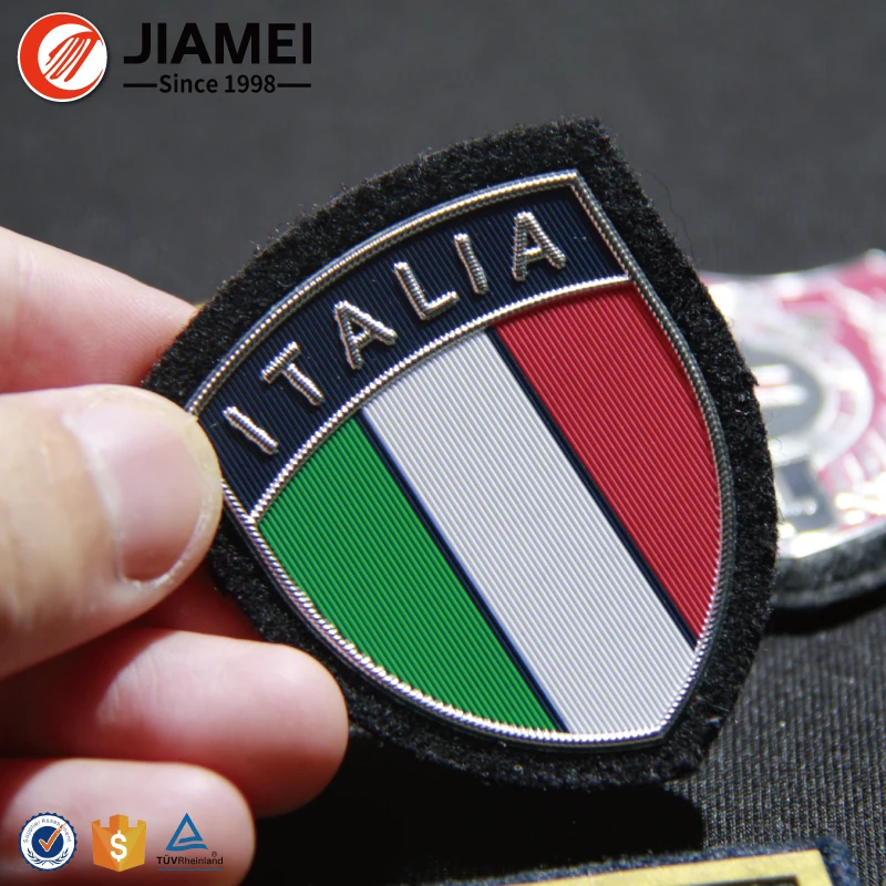 

Arm Badge Italian Military Soft metal PVC Badges Security Badges
