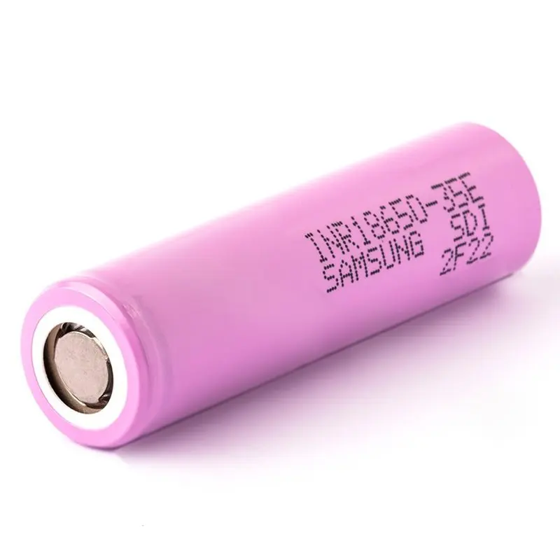 High Capacity 3500mah 3.7v Inr 18650 2c 8a 35e Lithium Battery For ...