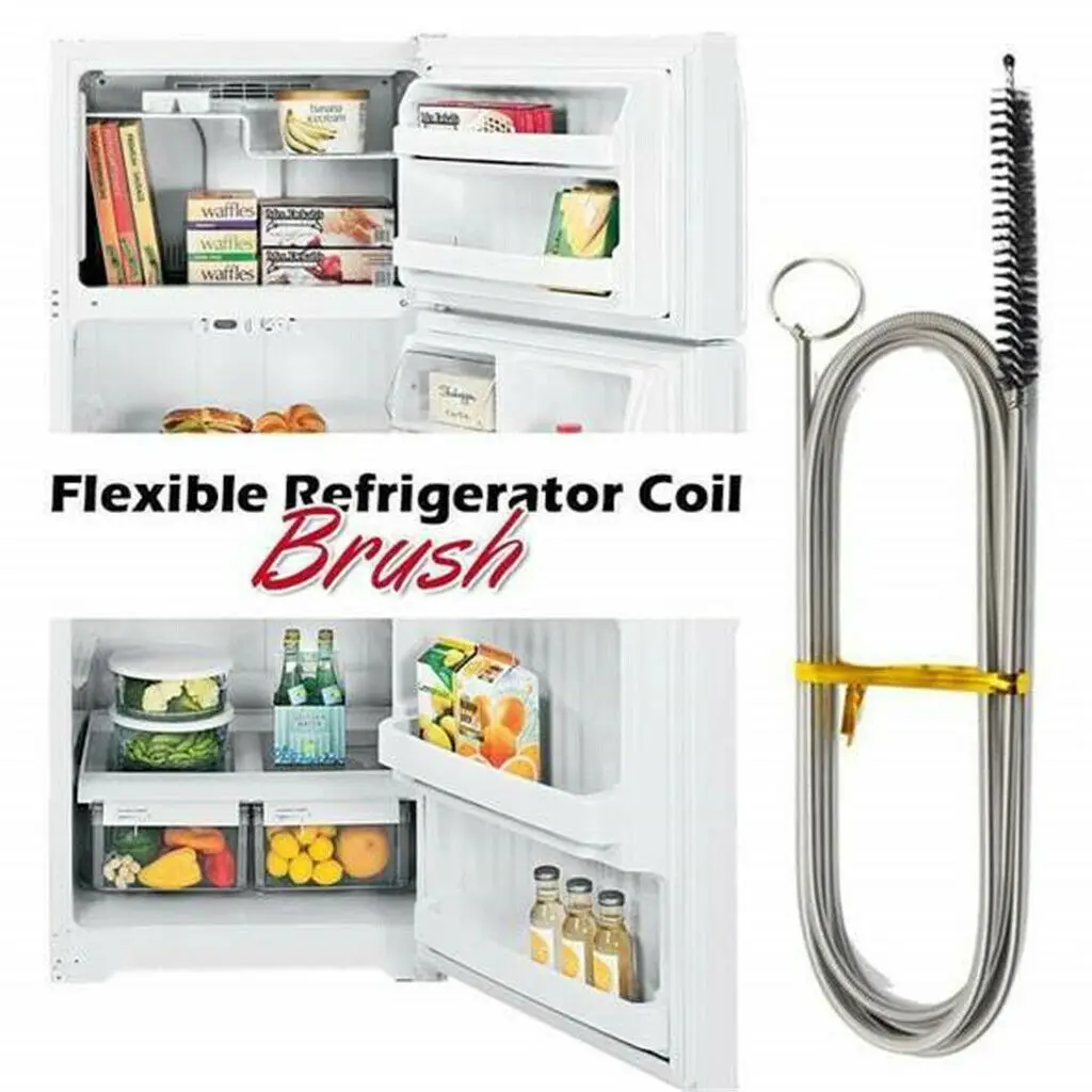 

A2415 Household Cold Room Refrigerator Drain Dredge Tool Set Hole Ice Cleaner Clog Sink Cleaning Refrigerator Coil Brush