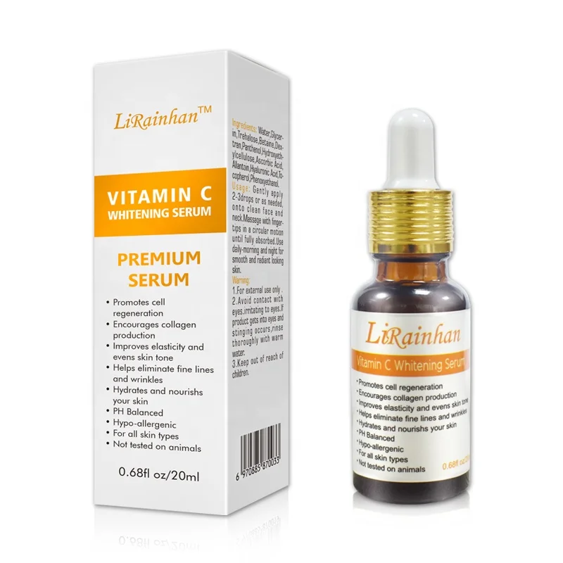 

OEM Whitening Face Serum With Vitamin C Hyaluronic Acid Private Label Skin Care Serum Retionl Facial Serum