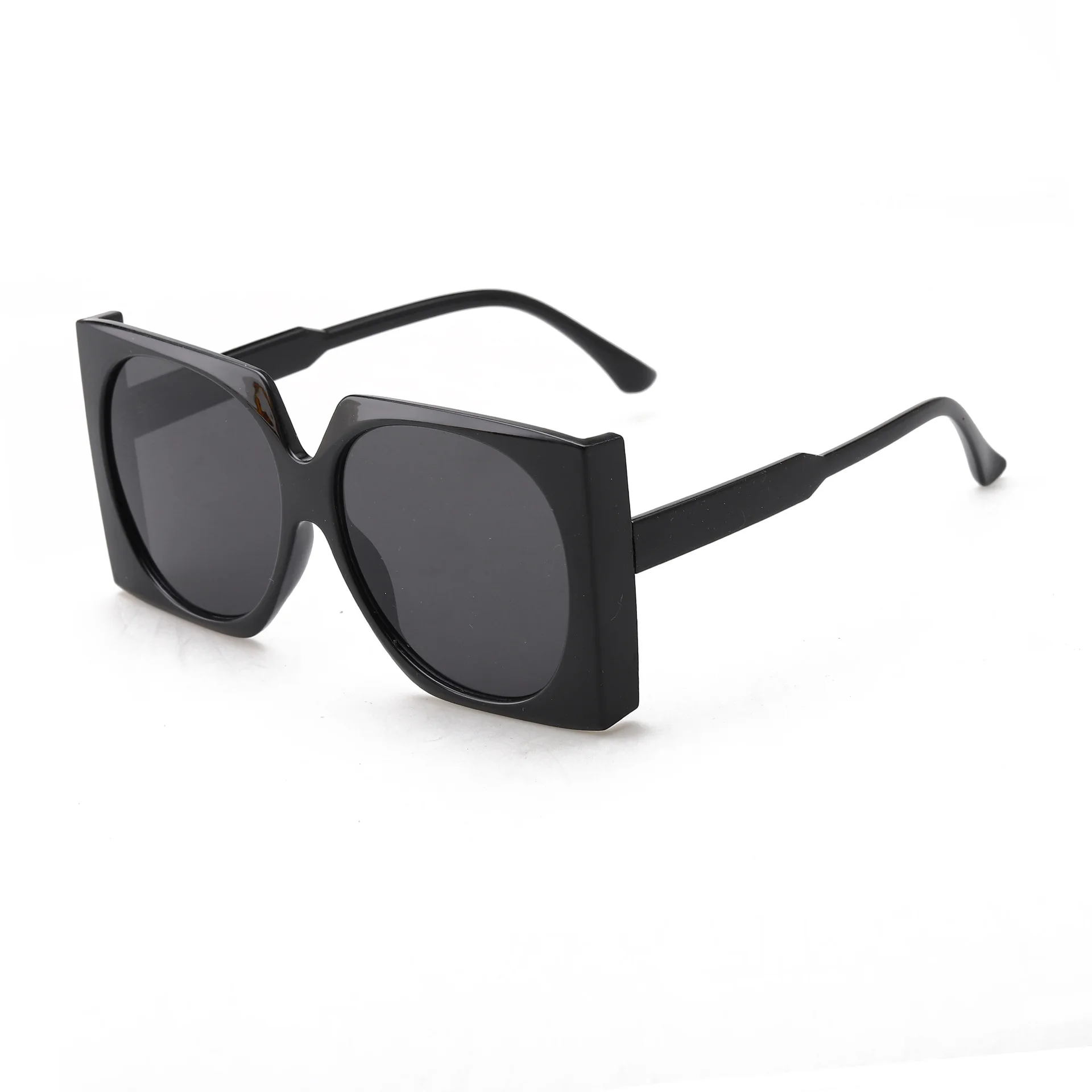 

RENNES [RTS] 2020 fashionable unisex square big frame custom glasses PC sunglasses ce for women men UV400, Colorful