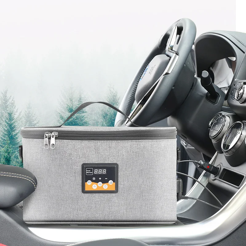 

2020 New Design Baby Bottle Warmer Portable Car Charger Food Warmer, Grey