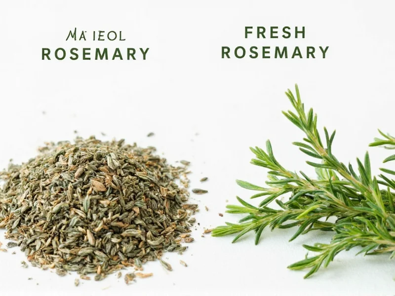Dried vs Fresh Rosemary: Key Differences & Uses