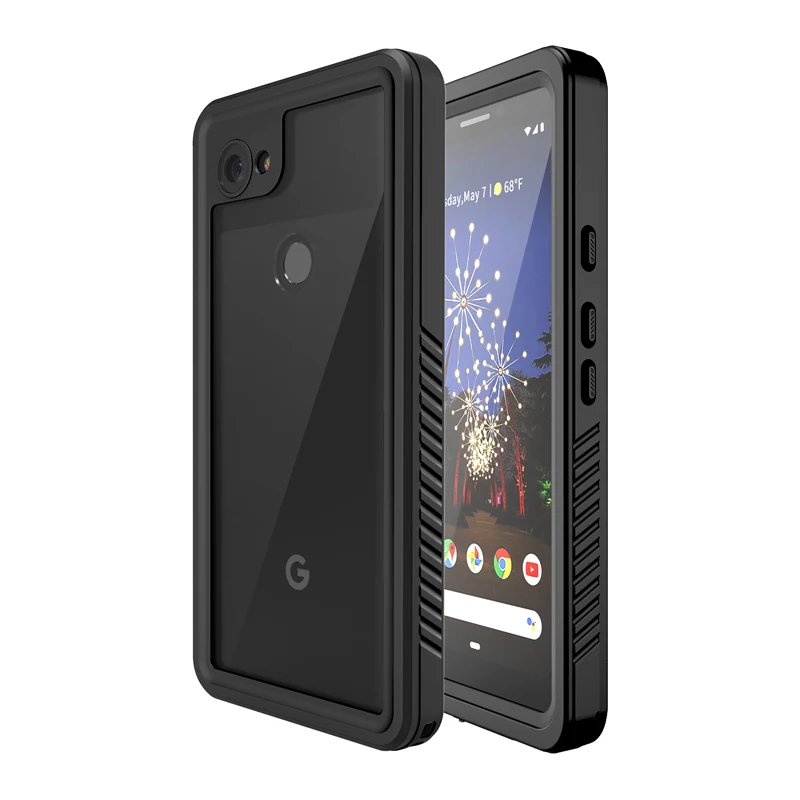 

For Google Pixel 3a IP68 Waterproof Case, Full-body Rugged Protective Phone Case Cover with Screen Protector for Google Pixel 3a