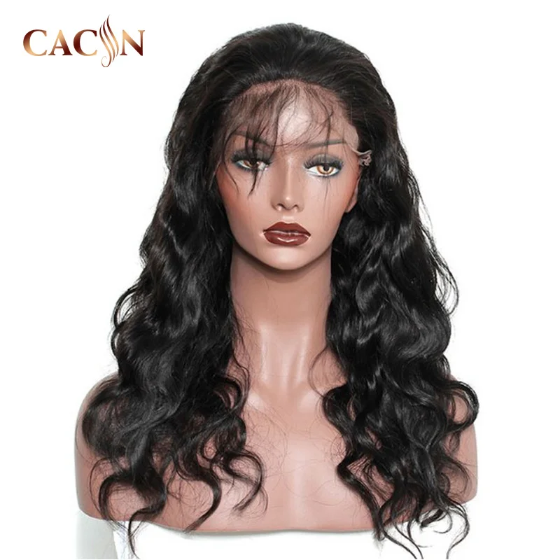 

30 inch light density raw indian hair full lace wig wholesale