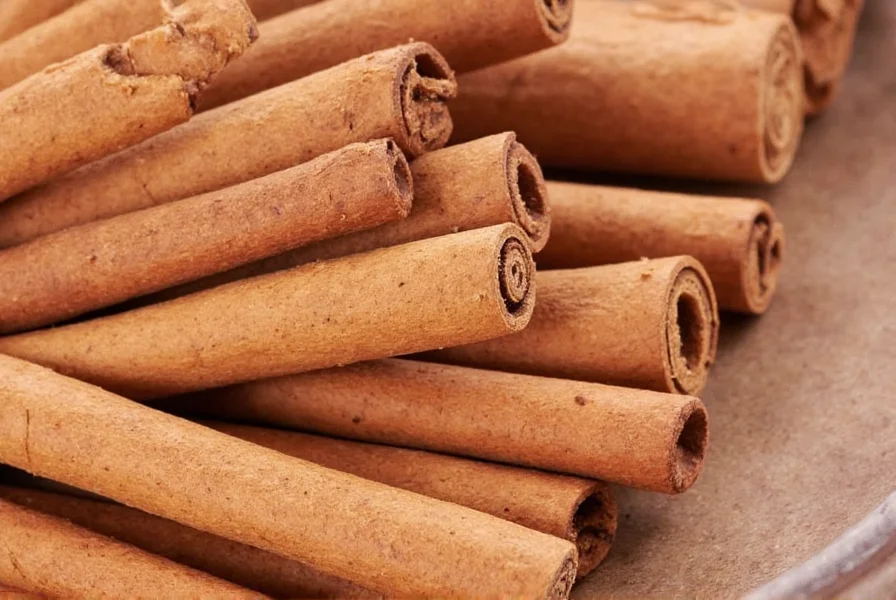 Cinnamon added to morning oatmeal with fruits