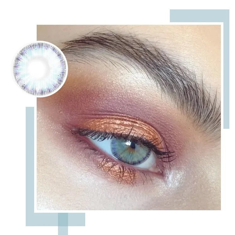 

Realkoko 2020 New Design Natural Contact Lenses Best Seller Soft Blue Contact Lens