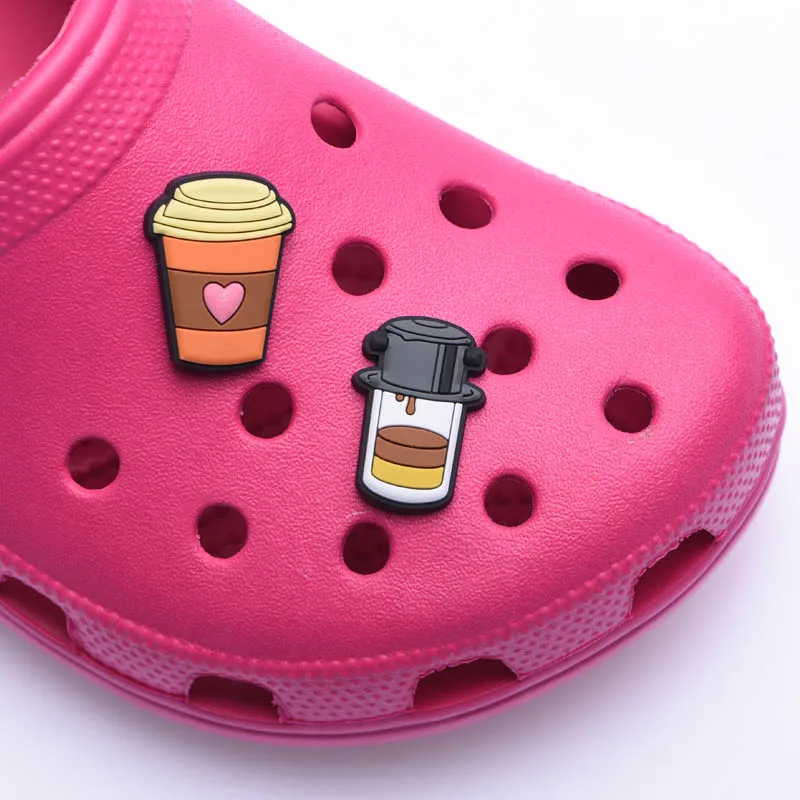 

ETSY hot sales croc shoe charms for bracelet and shoes decoration, Customized