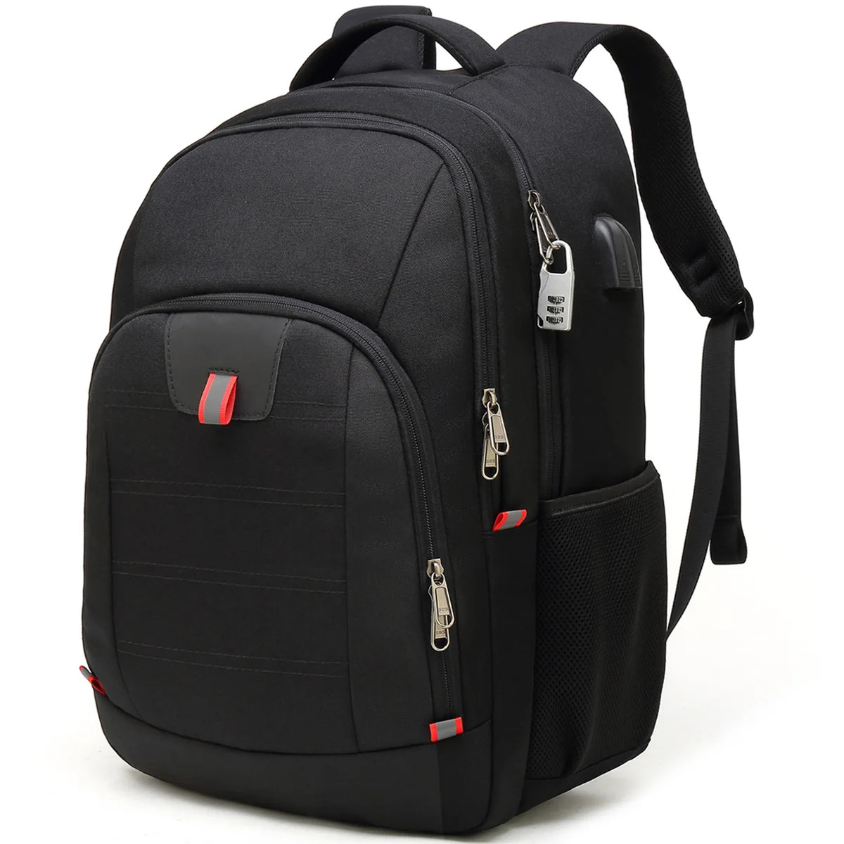 

Multi-functional men's large capacity 17.3-inch computer backpack men's outdoor USB travel bag backpack