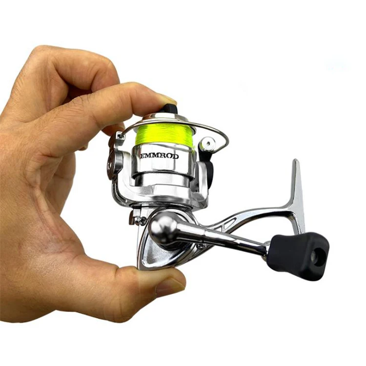 

WeiHe 2+1 Ball Bearings Mini Left Right Hand High Speed Spinning Fishing Reel Tackle Carbon Fiber Drag Power Carp Fishing Tackle, See picture