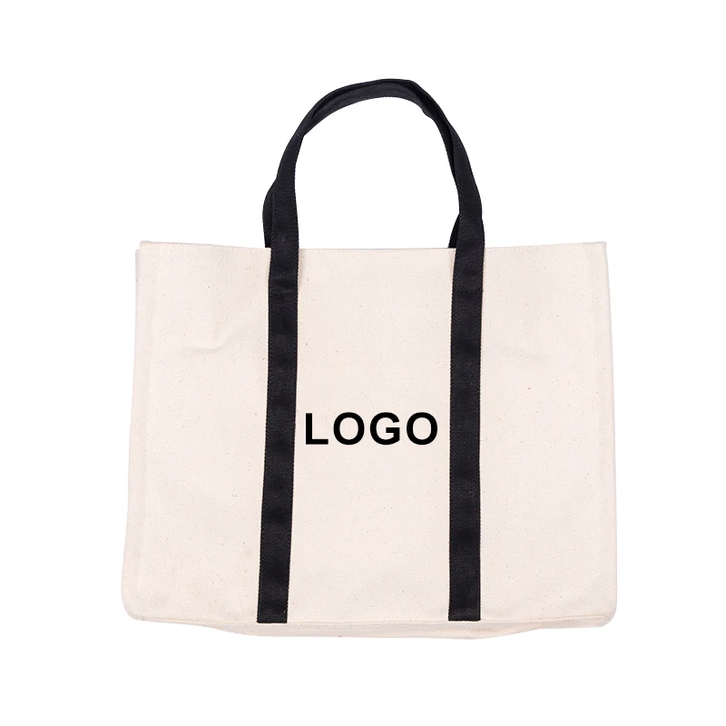 

Thickened high quality canvas duffel one shoulder messenger bag, White