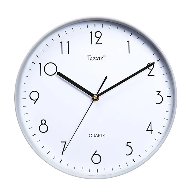 

Modern Classical Simple Home Decoration Round Cheap Wall Clock, 2 colors